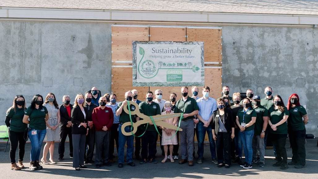 Blue Diamond Growers Earns Recognition as Green Business Certified